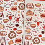 Fyndhörna Washi Stickers no. 032 Yum cha - 2 - Tidformera - Tidformera