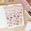 Fyndhörna Washi Stickers no. 037 Cat party - 1 - Tidformera - Tidformera