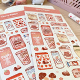 Fyndhörna Washi Stickers no. 041 Snacks - 4 - Tidformera - Tidformera