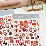 Fyndhörna Washi Stickers no. 047 School days - 4 - Tidformera - Tidformera