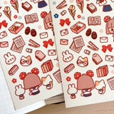 Fyndhörna Washi Stickers no. 047 School days - 5 - Tidformera - Tidformera