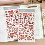 Fyndhörna Washi Stickers no. 047 School days - 1 - Tidformera - Tidformera