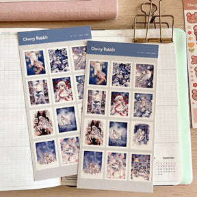 Fyndhörna Washi Stickers no. 051 Starry night - 1 - Tidformera - Tidformera