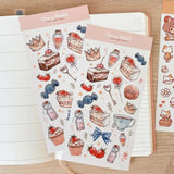 Fyndhörna Washi Stickers No. 053 Sweetland - 3 - Tidformera - Tidformera