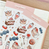 Fyndhörna Washi Stickers No. 053 Sweetland - 2 - Tidformera - Tidformera