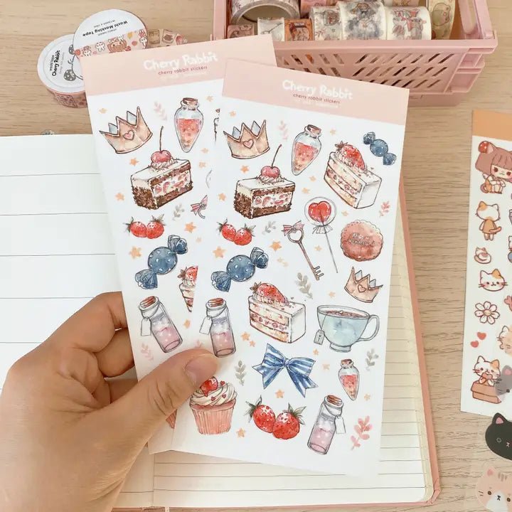Fyndhörna Washi Stickers No. 053 Sweetland - 1 - Tidformera - Tidformera