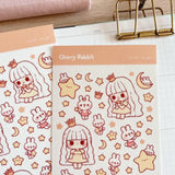Fyndhörna Washi Stickers no. 057 Star girl - 3 - Tidformera - Tidformera