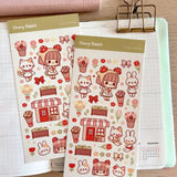 Fyndhörna Washi Stickers no. 059 Flower shop - 1 - Tidformera - Tidformera