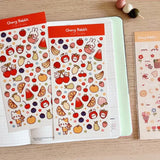 Fyndhörna Washi Stickers no. 065 Fruits galore - 1 - Tidformera - Tidformera