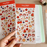 Fyndhörna Washi Stickers no. 065 Fruits galore - 2 - Tidformera - Tidformera