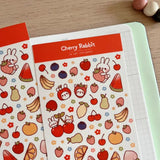Fyndhörna Washi Stickers no. 065 Fruits galore - 3 - Tidformera - Tidformera