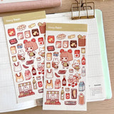 Fyndhörna Washi Stickers no. 067 Grocery store - 1 - Tidformera - Tidformera