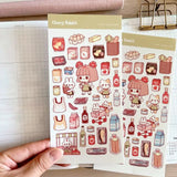 Fyndhörna Washi Stickers no. 067 Grocery store - 5 - Tidformera - Tidformera