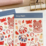 Fyndhörna Washi Stickers no. 078 Beach party - 3 - Tidformera - Tidformera