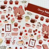 Fyndhörna Washi Stickers no. 082 Coffee & cake - 3 - Tidformera - Tidformera