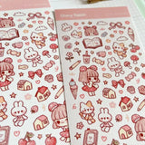 Fyndhörna Washi Stickers no. 125 Sketch doodles - 4 - Tidformera - Tidformera
