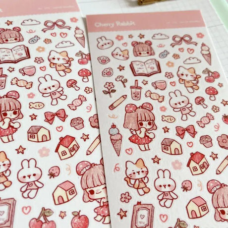 Fyndhörna Washi Stickers no. 125 Sketch doodles - 4 - Tidformera - Tidformera