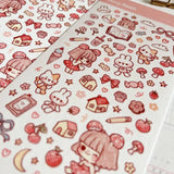 Fyndhörna Washi Stickers no. 125 Sketch doodles - 2 - Tidformera - Tidformera