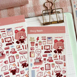 Fyndhörna Washi Stickers No. 126 Office days - 4 - Tidformera - Tidformera