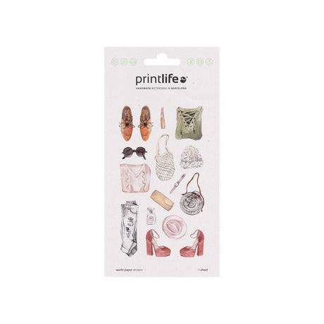 Fyndhörna Washi Stickers Printlife Fashion Outfits 02 - 1 - Tidformera - Tidformera