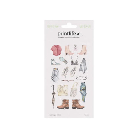 Fyndhörna Washi Stickers Printlife Fashion Outfits 03 - 1 - Tidformera - Tidformera