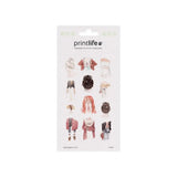 Fyndhörna Washi Stickers Printlife People - 1 - Tidformera - Tidformera