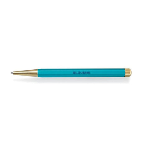 Årets färg på Drehgriffel Gelpenna - Turquoise25. Tidformera
