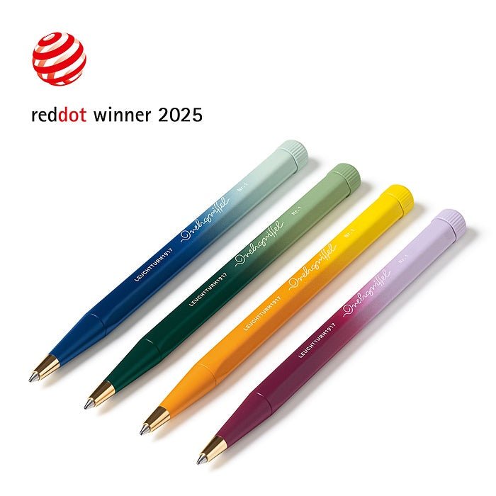 Gelpenna Gradient Drehgriffel - Navy/Mint Green - 2 - Leuchtturm1917 - Tidformera