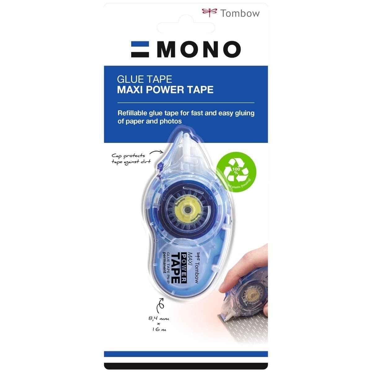 Glue Tape Maxi power Limroller - 2 - Tombow - Tidformera