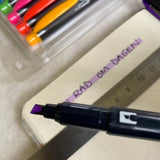 Highlighter Mono Edge Överstrykningspennor 6 - pack - 6 - Tombow - Tidformera