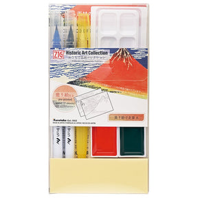 Historic Art Collection Katsushika Hokusai - 1 - ZIG Kuretake - Tidformera