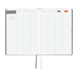 Hobonichi HON A5 Slash - Navy - 2027 - 3 - Hobonichi Techo - Tidformera