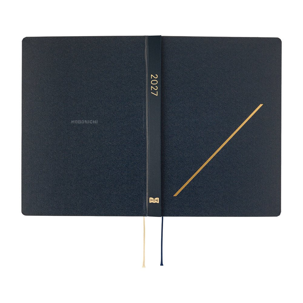 Hobonichi HON A5 Slash - Navy - 2027 - 8 - Hobonichi Techo - Tidformera