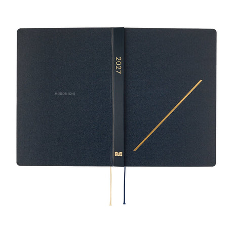 Hobonichi HON A5 Slash - Navy - 2027 - 8 - Hobonichi Techo - Tidformera