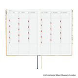 Hobonichi HON A5 The V&A Series: Vine - 2027 - 6 - Hobonichi Techo - Tidformera