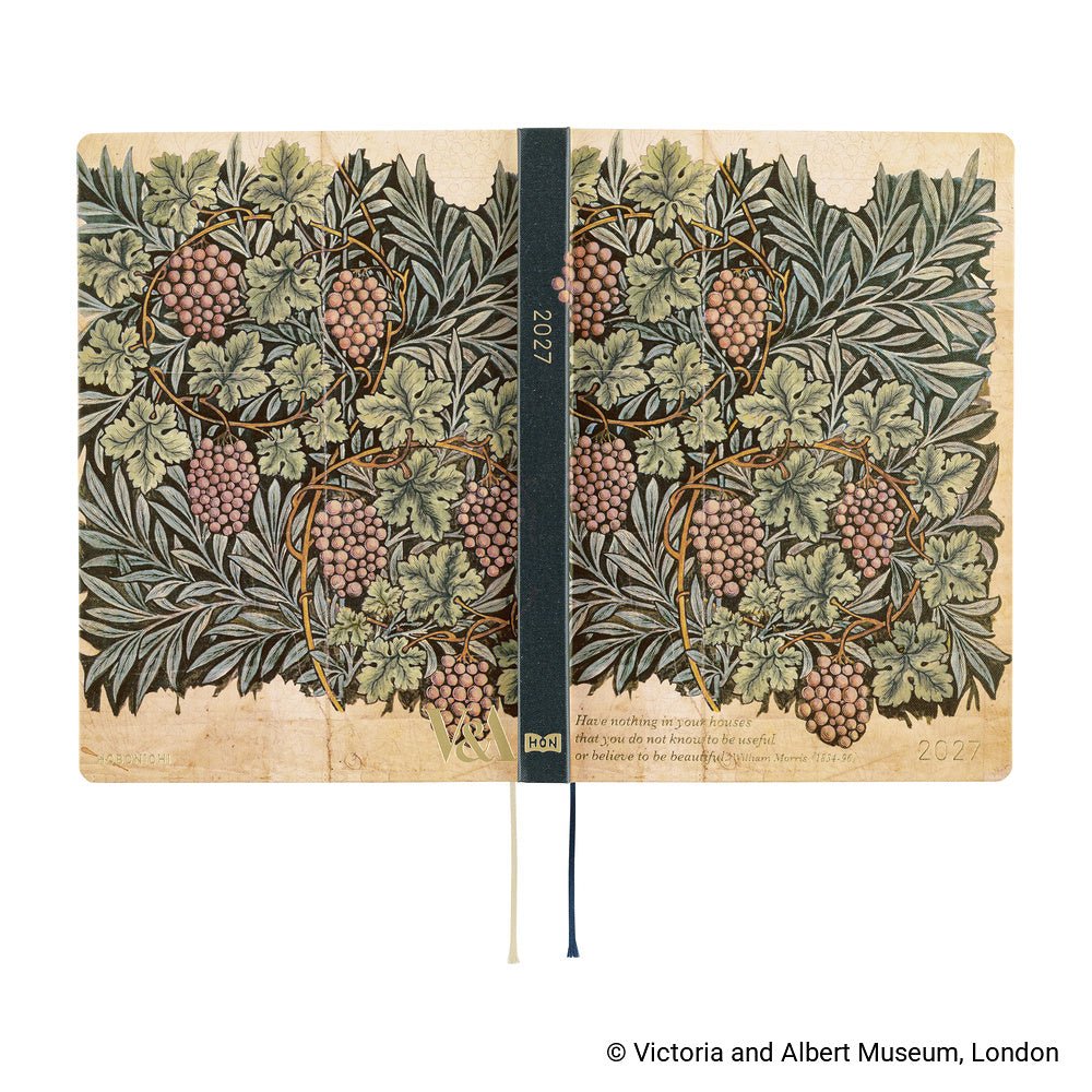 Hobonichi HON A5 The V&A Series: Vine - 2027 - 4 - Hobonichi Techo - Tidformera