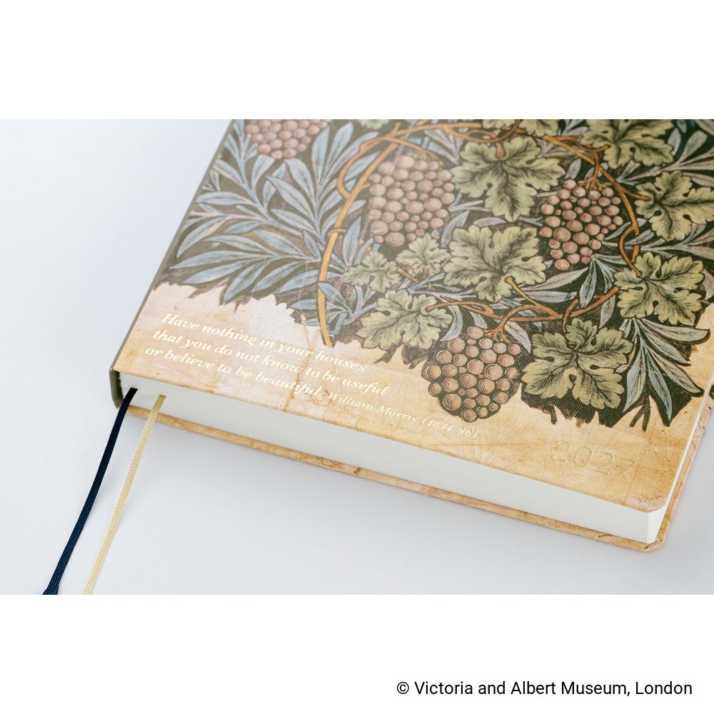 Hobonichi HON A5 The V&A Series: Vine - 2027 - 3 - Hobonichi Techo - Tidformera
