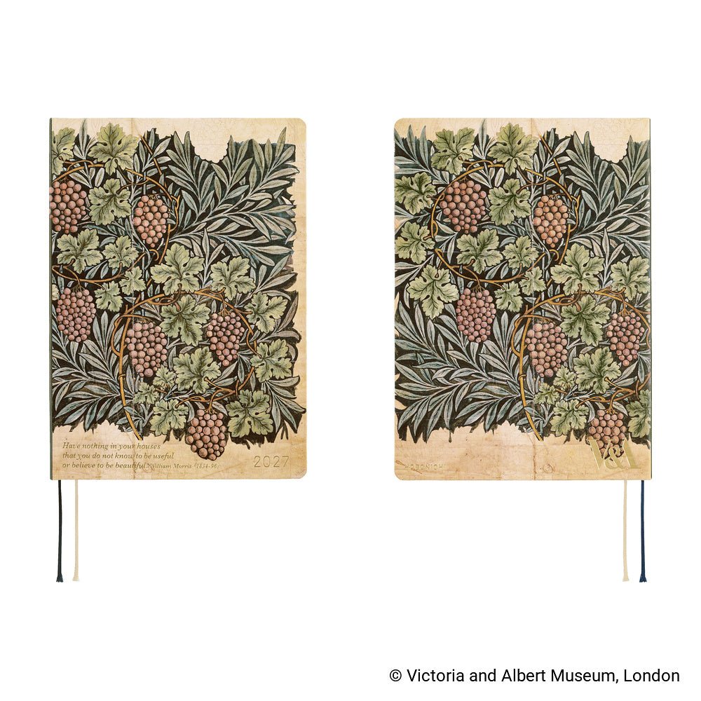 Hobonichi HON A5 The V&A Series: Vine - 2027 - 10 - Hobonichi Techo - Tidformera