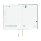 Hobonichi HON A6 Slash Navy - 2027 - 6 - Hobonichi Techo - Tidformera