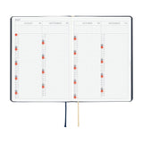 Hobonichi HON A6 Slash Navy - 2027 - 7 - Hobonichi Techo - Tidformera