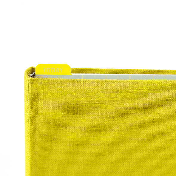 Hobonichi Pencil Board for A6 Size (Ice Gray x Yellow) - 2027 - 3 - Hobonichi Techo - Tidformera