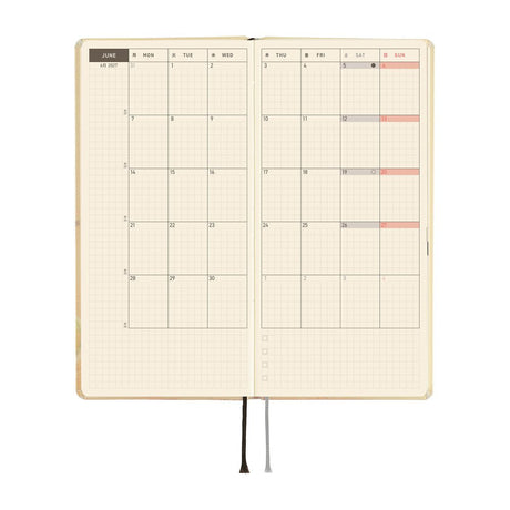 Hobonichi - Weeks Akiko Miyakoshi: Once, in Spring - 2027 - 3 - Hobonichi Techo - Tidformera
