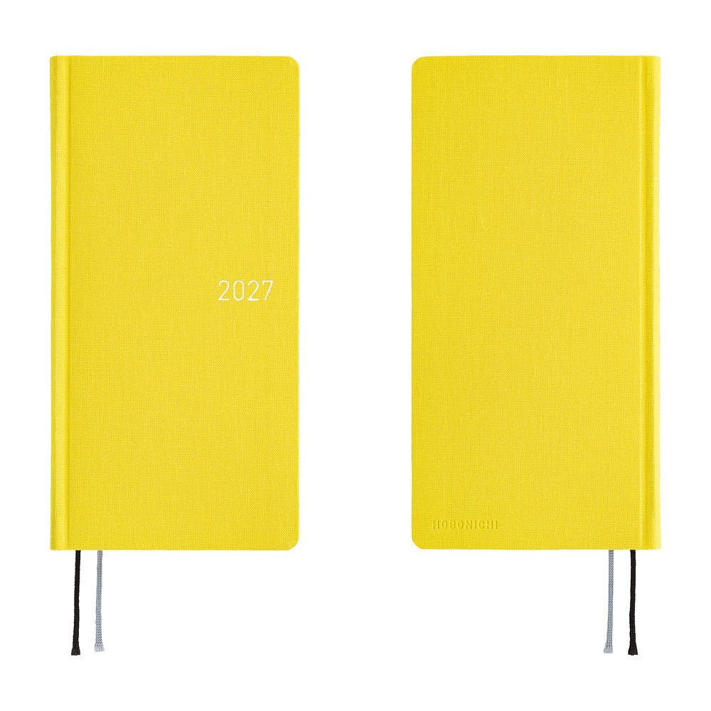 Hobonichi - Weeks Colors: Canaria Yellow - 2027 - 8 - Hobonichi Techo - Tidformera