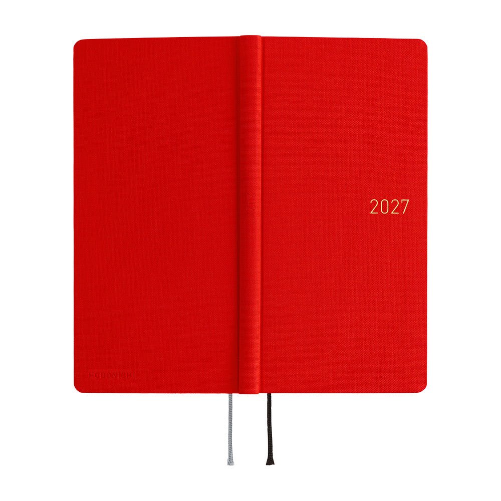 Hobonichi - Weeks Colors: Poppy Red - 2027 - 7 - Hobonichi Techo - Tidformera