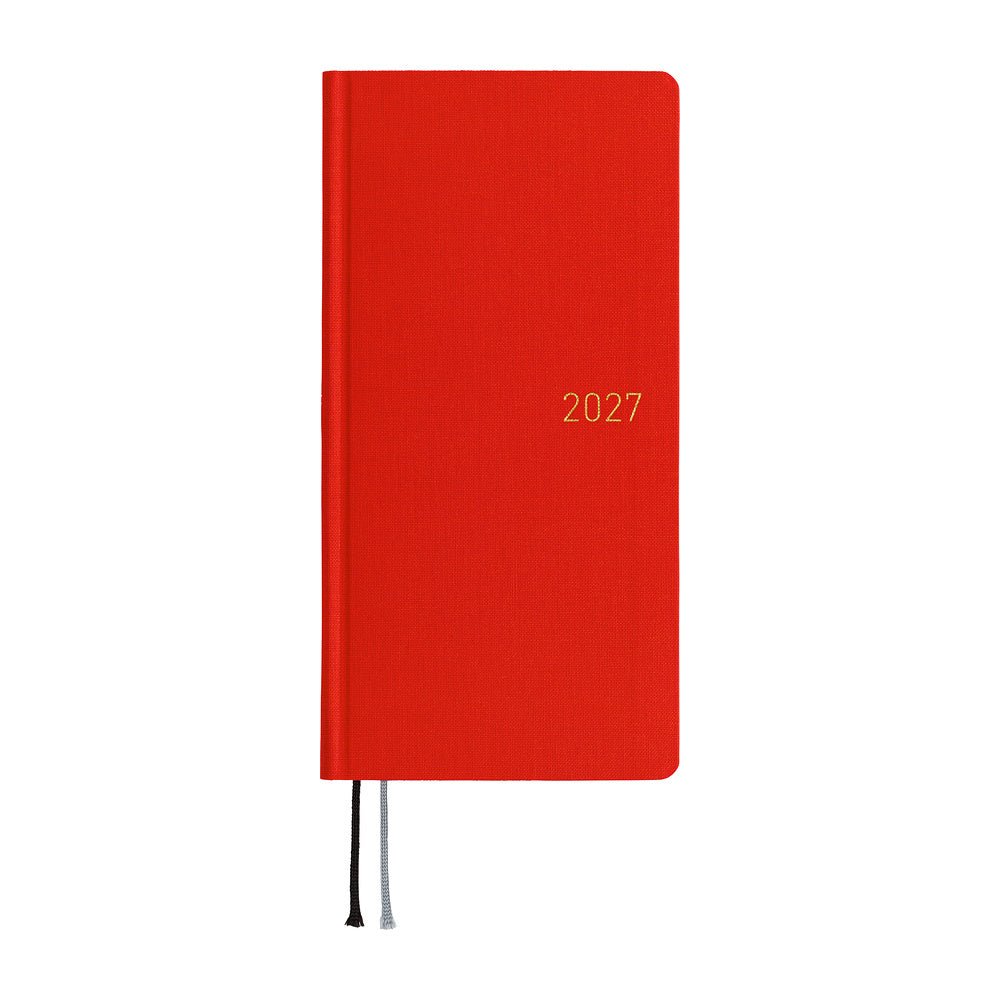 Hobonichi - Weeks Colors: Poppy Red - 2027 - 1 - Hobonichi Techo - Tidformera