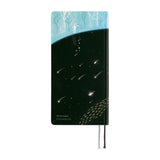 Hobonichi - Weeks Hiroko Kubota: Meteor Shower in the Light Blue Forest - 2027 - 2 - Hobonichi Techo - Tidformera