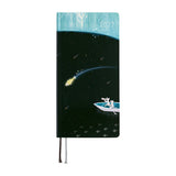 Hobonichi - Weeks Hiroko Kubota: Meteor Shower in the Light Blue Forest - 2027 - 1 - Hobonichi Techo - Tidformera