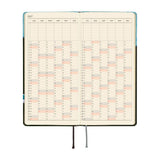 Hobonichi - Weeks Hiroko Kubota: Meteor Shower in the Light Blue Forest - 2027 - 5 - Hobonichi Techo - Tidformera