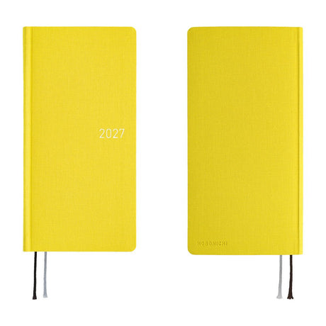Hobonichi - Weeks MEGA Colors: Canaria Yellow - 2027 - 7 - Hobonichi Techo - Tidformera