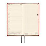 Hobonichi - Weeks MEGA Colors: Poppy Red - 2027 - 4 - Hobonichi Techo - Tidformera